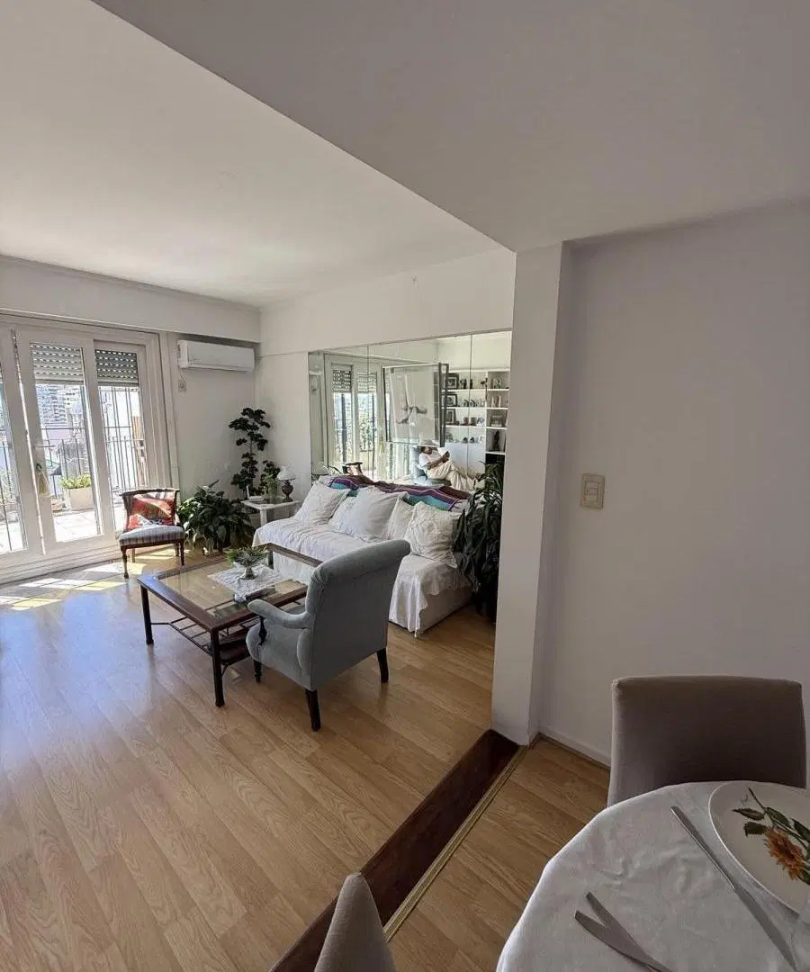 Av Las Heras 2000 Alto Impecable 2 Amb Bcon Terraza Parr M/lum L y C 1 Dor en Suite Baño Coc Lav 3