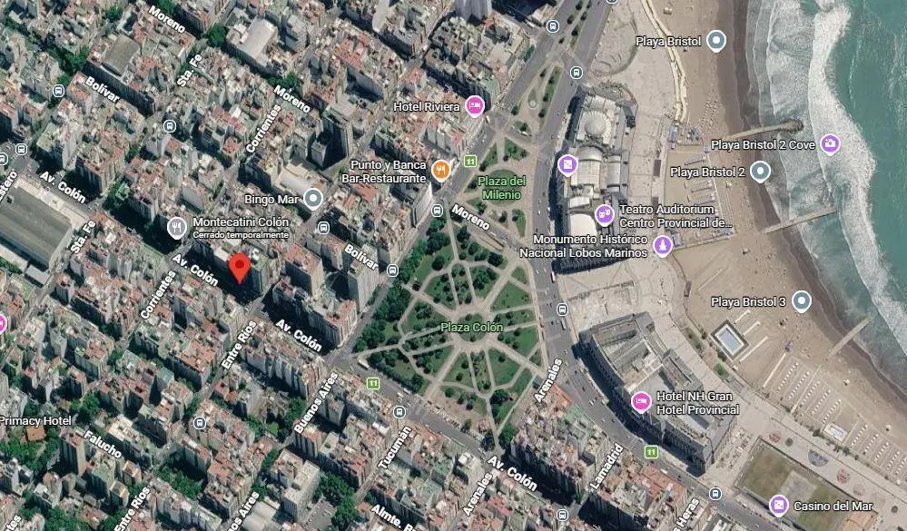 Departamento de 2 ambientes en Centro 1
