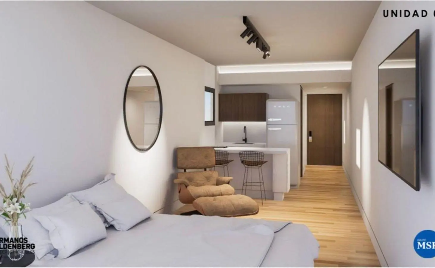 VENTA DEPARTAMENTO 1 AMB CON BALCON EN ALMAGRO 3