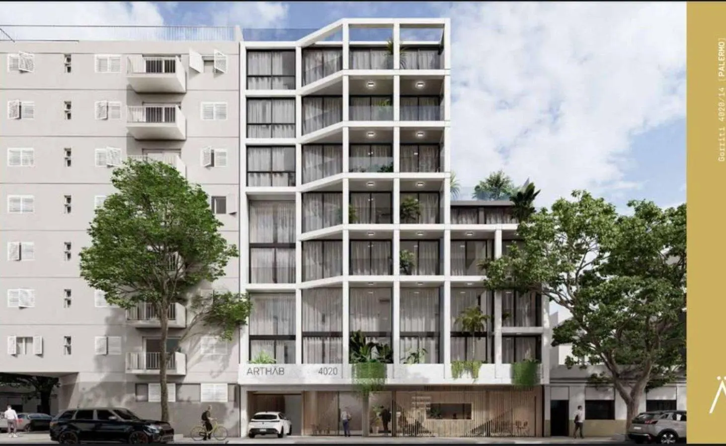 Venta Depto 3 amb c/balcón en Construc - Palermo 3