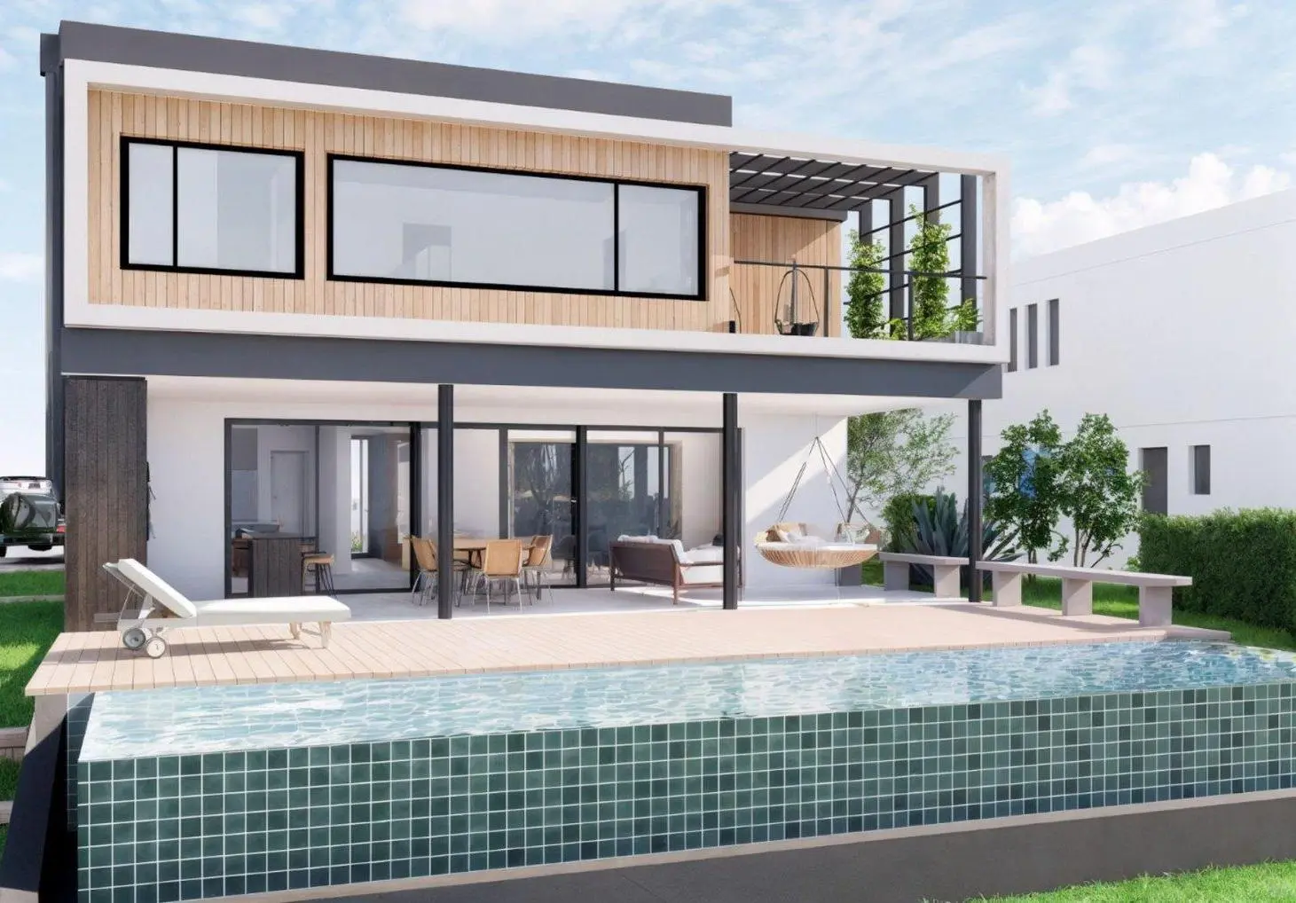 VENTA CASA 5 AMB. CON MUELLE Y PILETA BARRIO CANAL -PERMUTA y  FINANCIA 4