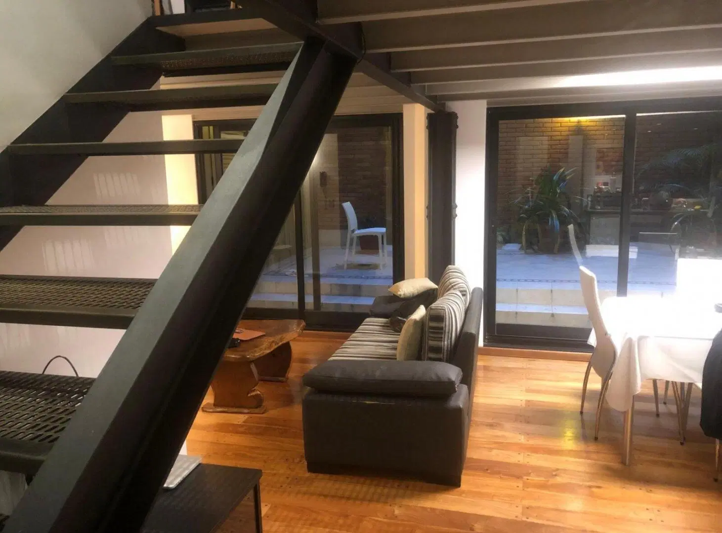 ALQUILER TEMPORARIO RECOLETA LOFT AMOBLADO PATIO PRIVADO 4