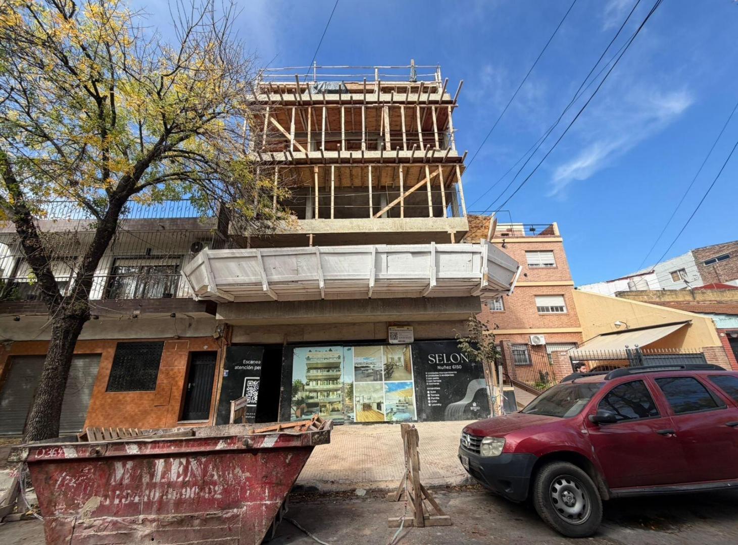 Monoambiente a estrenar Villa Urquiza.