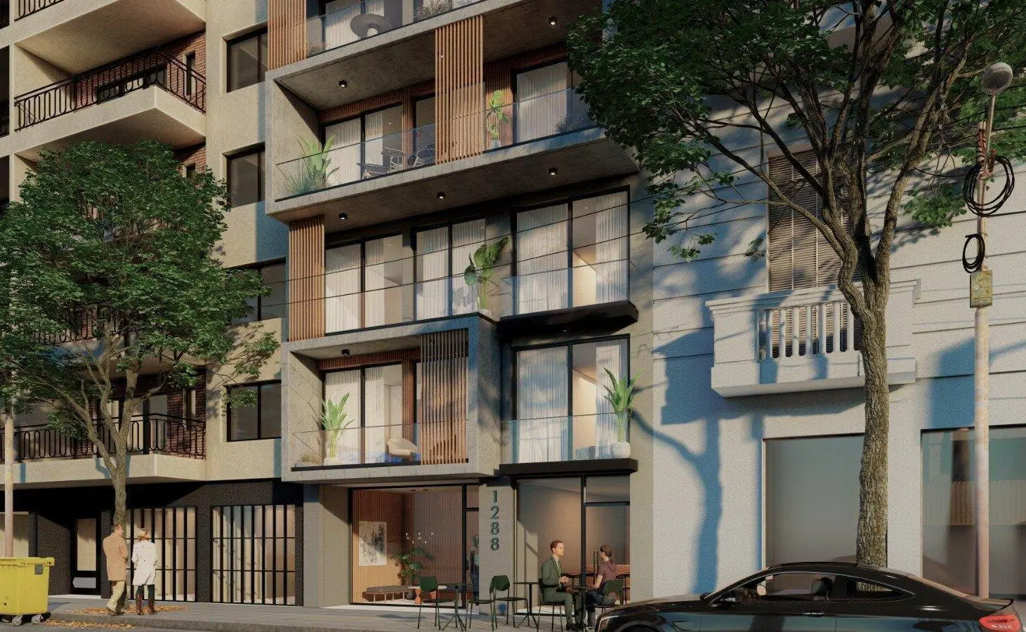 Venta Monoambiente en Recoleta con Patio 5