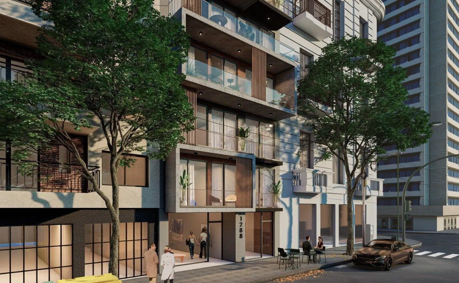 Venta Monoambiente en Recoleta con Patio 4