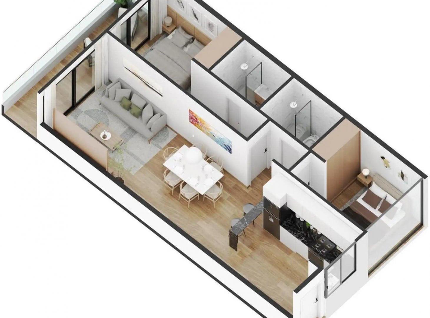 Foto de Venta de departameno 3 ambientes- Villa Urquiza,CABA-A ESTRENAR, imagen 5