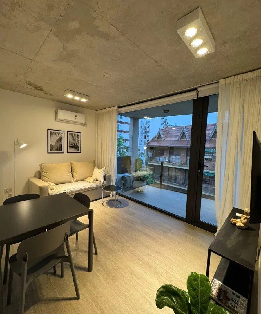 Alquiler depto 2 amb amoblado-dorm. en suite-Palermo Soho-Balcón aterrazado 4