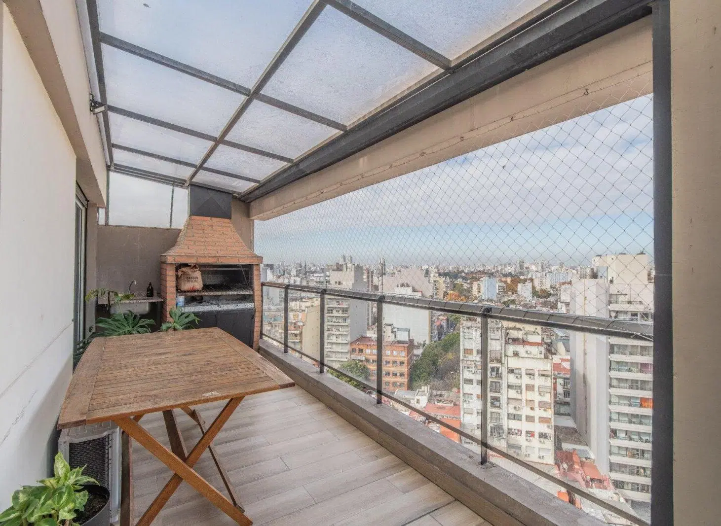 Exclusivo 3 Amb con balcon corrido aterrazado y cochera piso 14 con amenities 5
