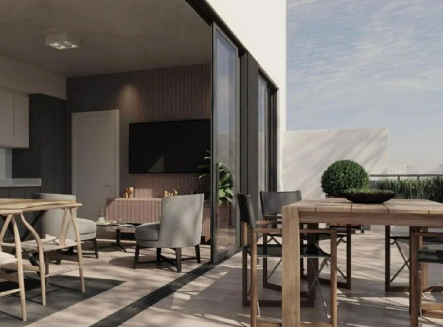 Venta 2 Amb. en construc con balcón y baulera - Villa Urquiza 3