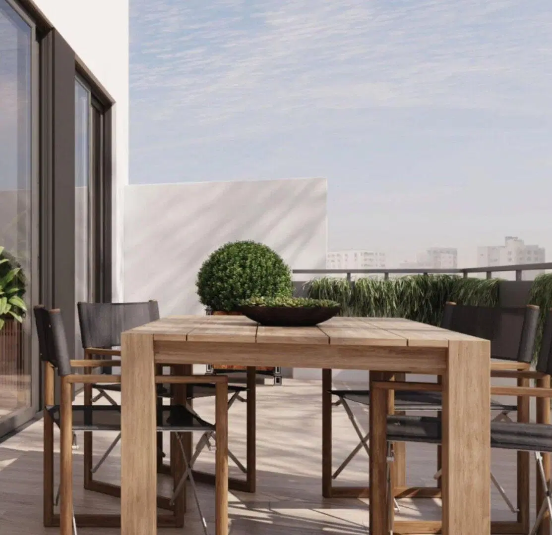Venta 2 Amb. en construc con balcón y baulera - Villa Urquiza 5