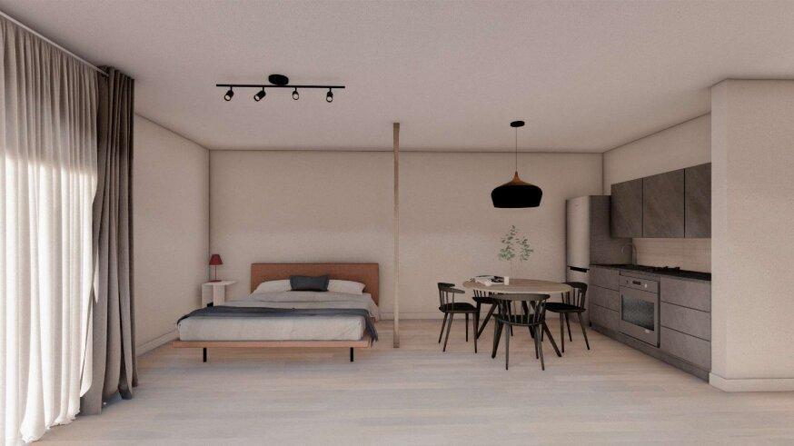 Venta Departamento Monoambiente en Nuñez con Balcón, Amenities y cochera opcional