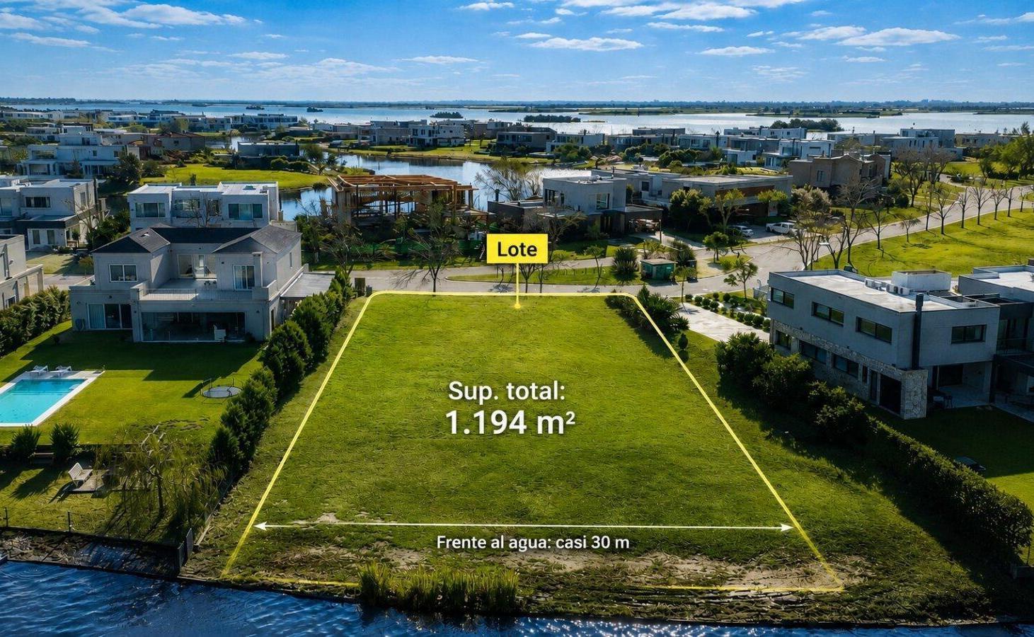 Venta | Lote | Barrio Marinas - Puertos (Escobar) | Gran Espejo de Agua