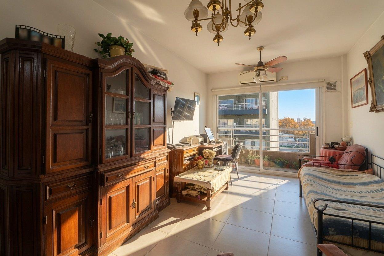 Venta Departamento 3 Ambientes Con Balcón en Monte Castro