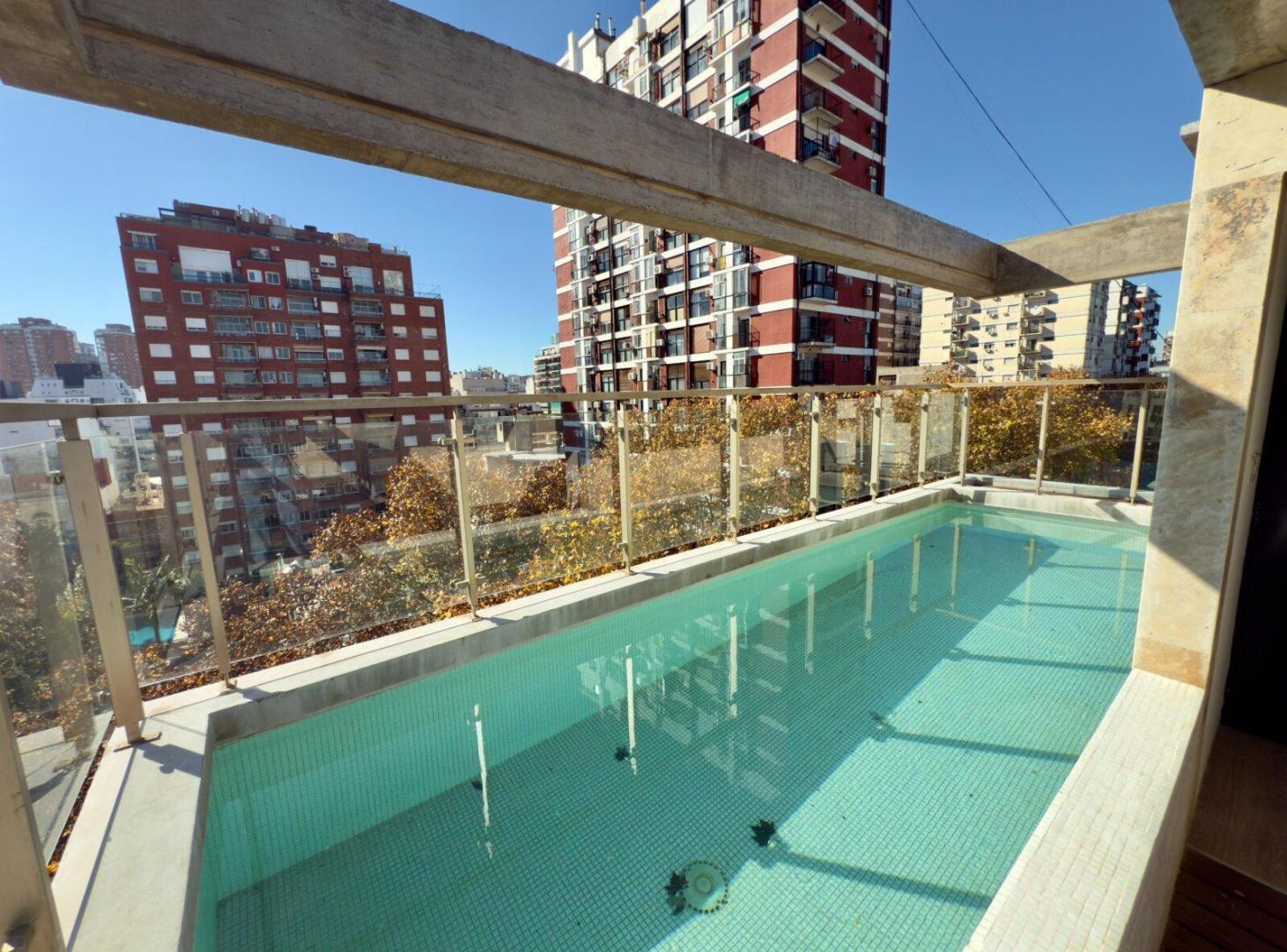 EXCLUSIVO MONOAMBIENTE A ESTRENAR CON BALCÓN ATERRAZADO Y PARRILLA