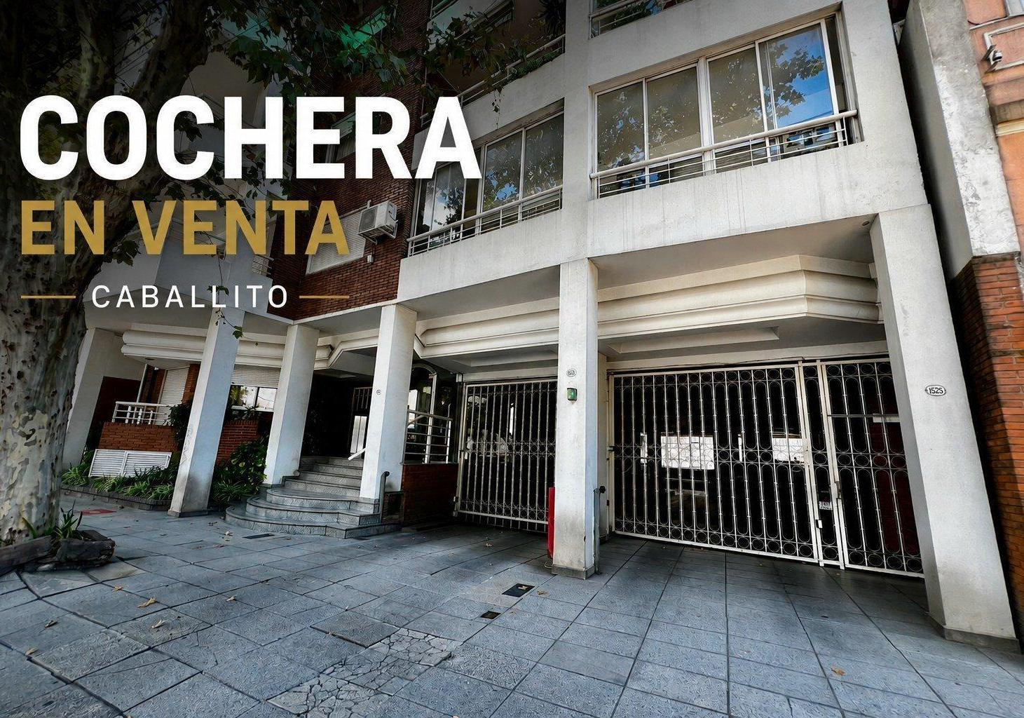 VENTA COCHERA EN CABALLITO EXCELENTE UBICACION