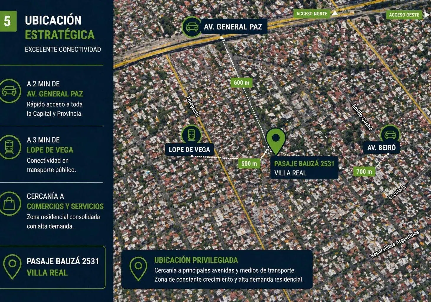 Venta Lote Villa Real 8,66 Frente Ideal PH 6 Unidades  acepta financiacion 4