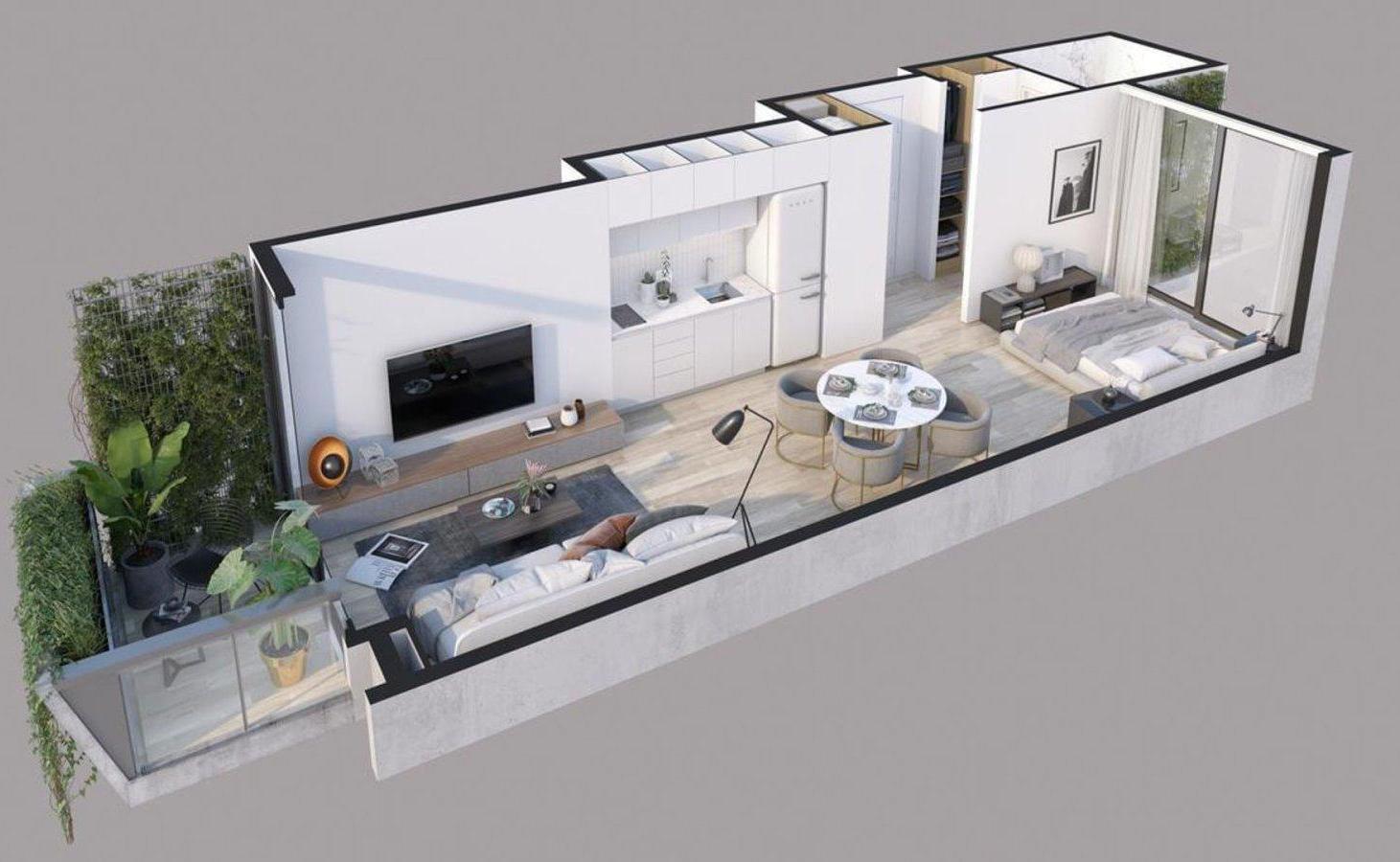 Foto de Venta departamento 2 Ambientes Palermo, imagen 2