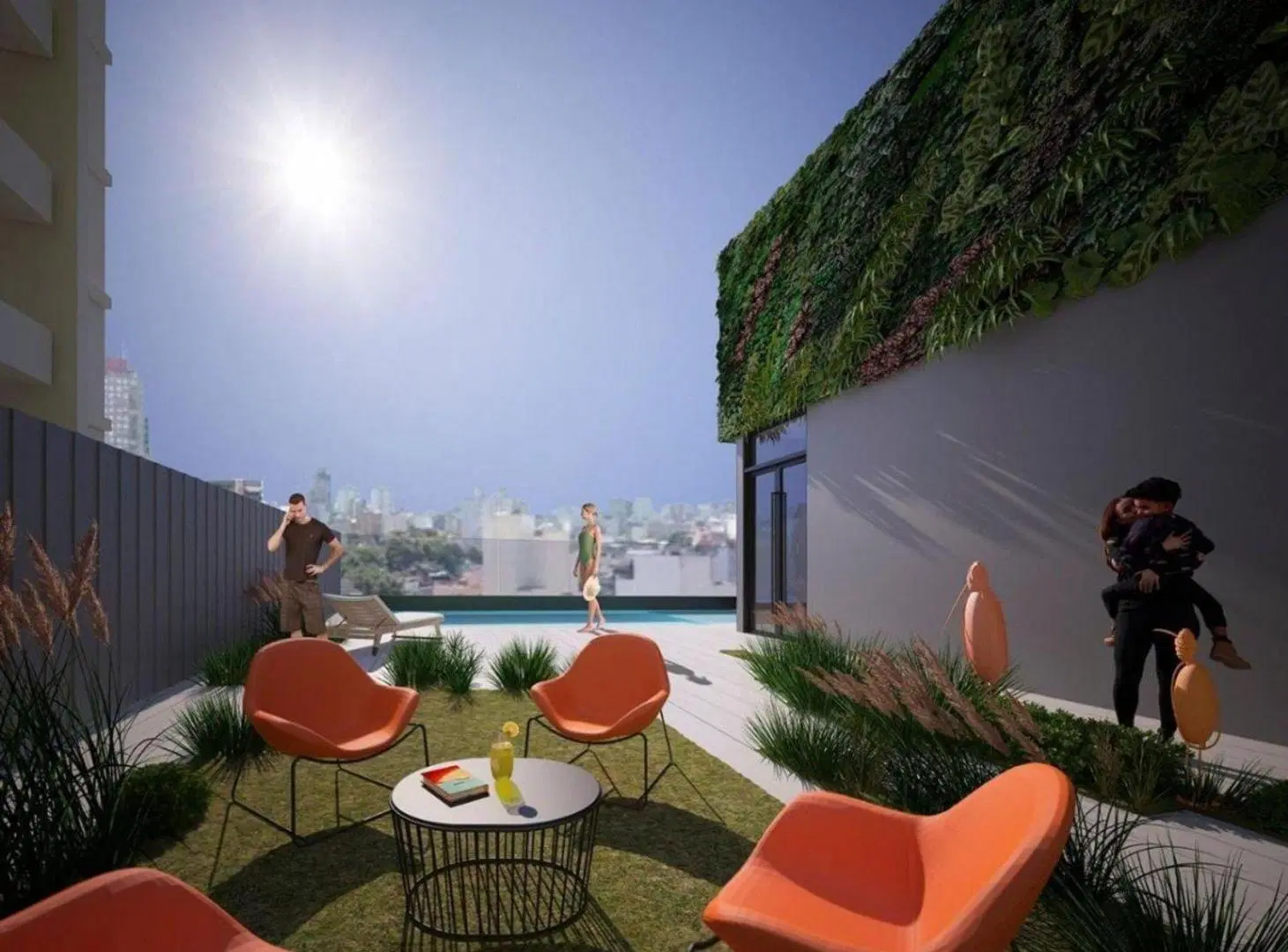 Venta Mono  Villa Crespo PILETA PARRILLA 4