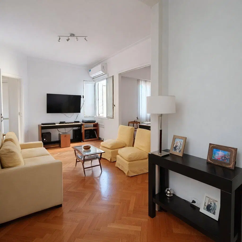 VENTA SEMIPISO 4 AMB CON DEPENDENCIA APTO CREDITO FLORES MUY LUMINOSO Y SILENCIOSO 2