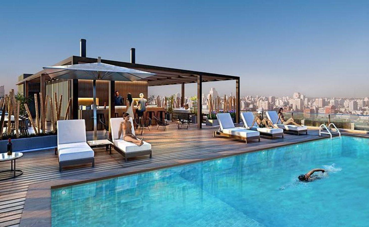 Venta 2 ambientes con gran terraza Palermo