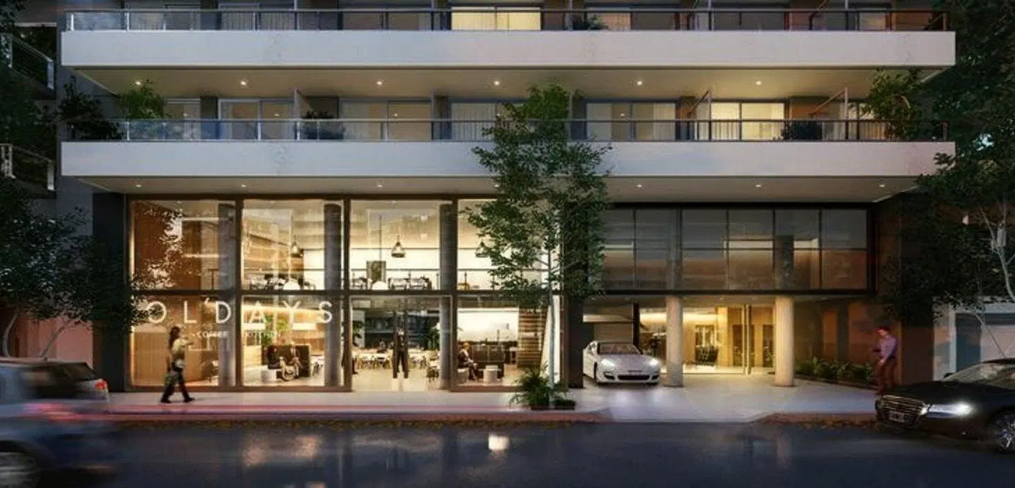 Venta 2 ambientes con gran terraza Palermo 5