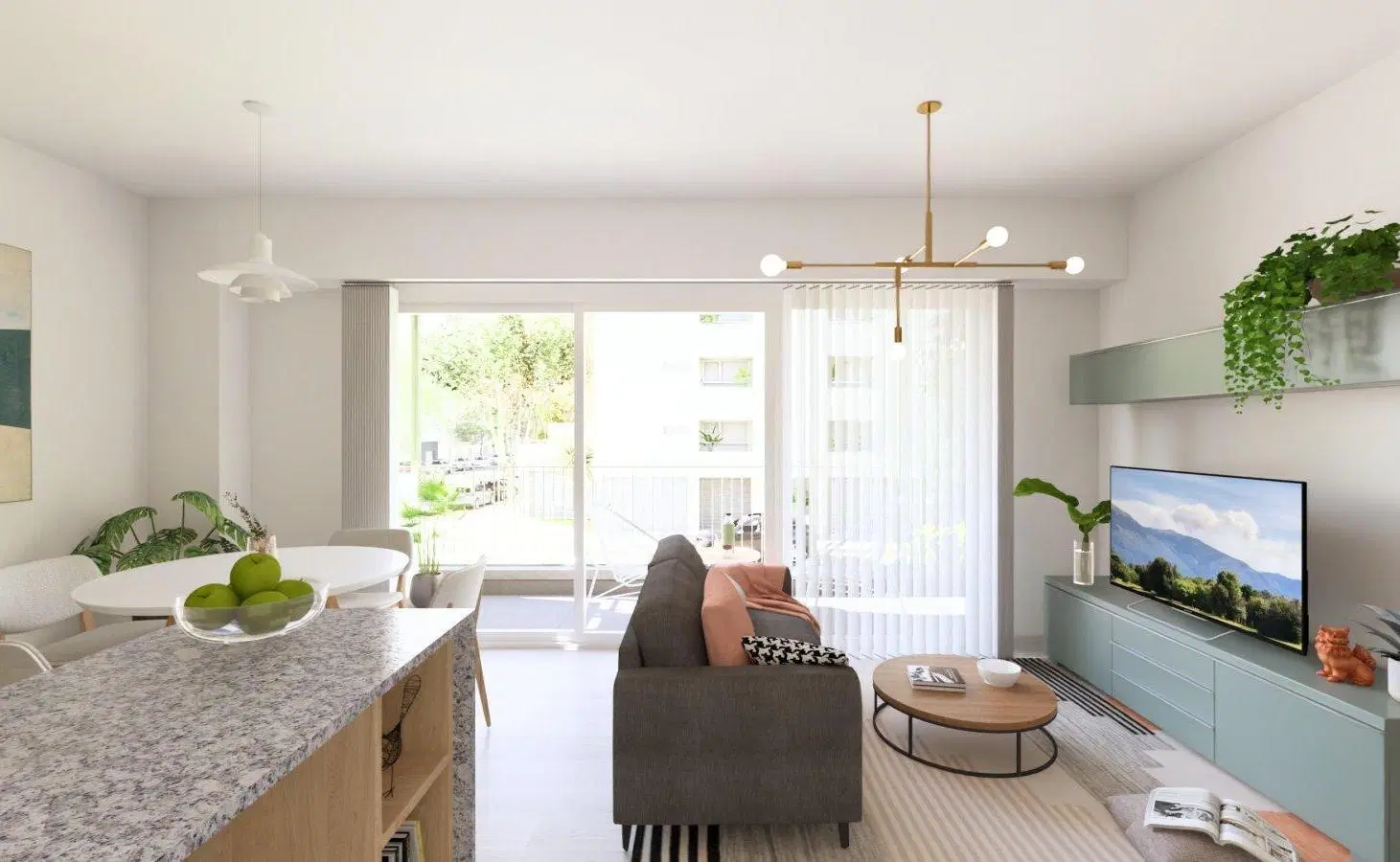 VENTA DEPARTAMENTO 3 AMBIENTES A ESTRENAR, EN CONSTRUCCION  EN VILLA DEL PARQUE 5