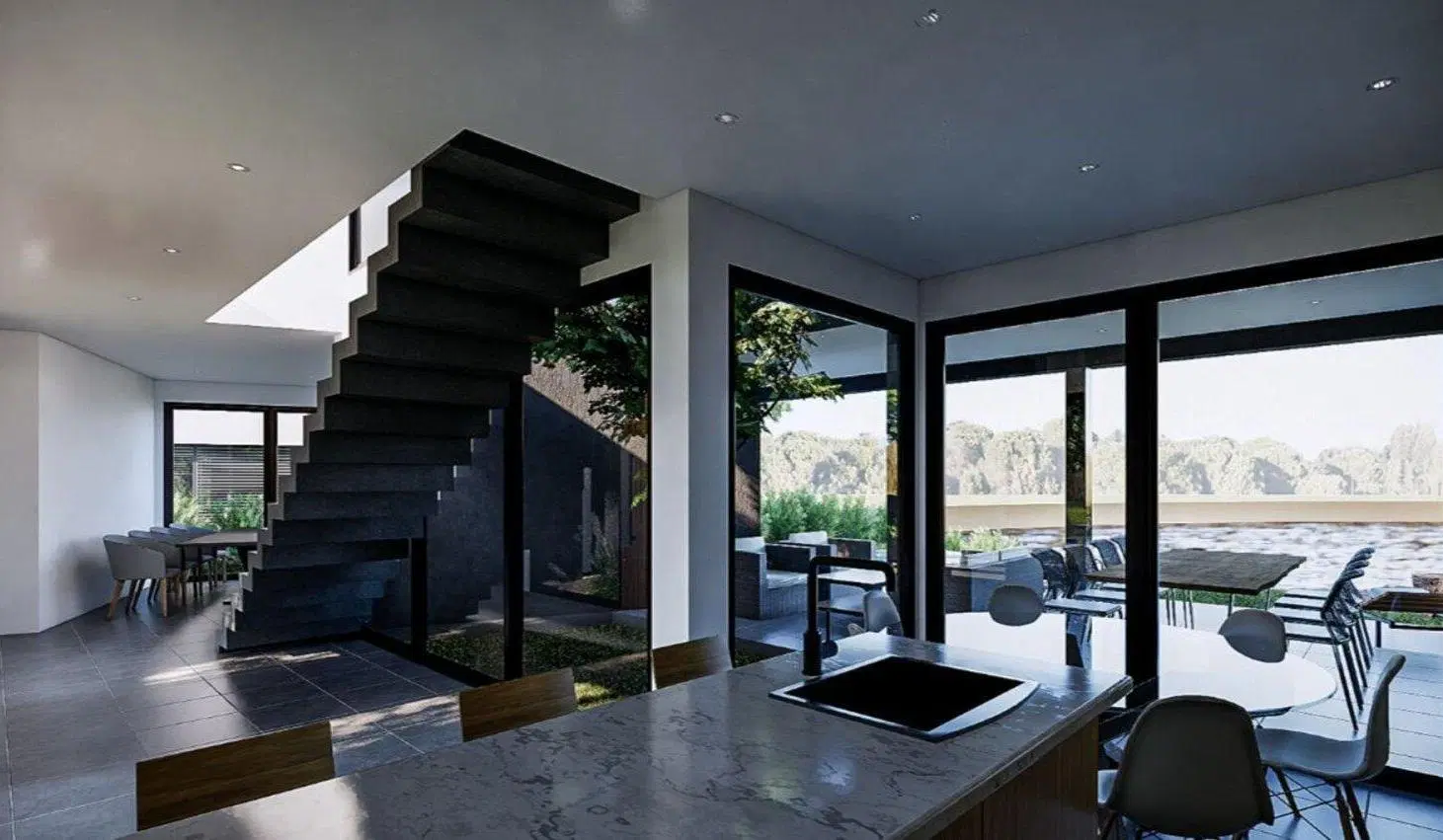 VENTA CASA 5 AMB A ESTRENAR CON MUELLE PILETA BARRIO CANAL-FINANCIA 4