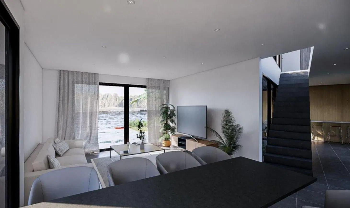 VENTA CASA 5 AMB A ESTRENAR CON MUELLE PILETA BARRIO CANAL-FINANCIA 3