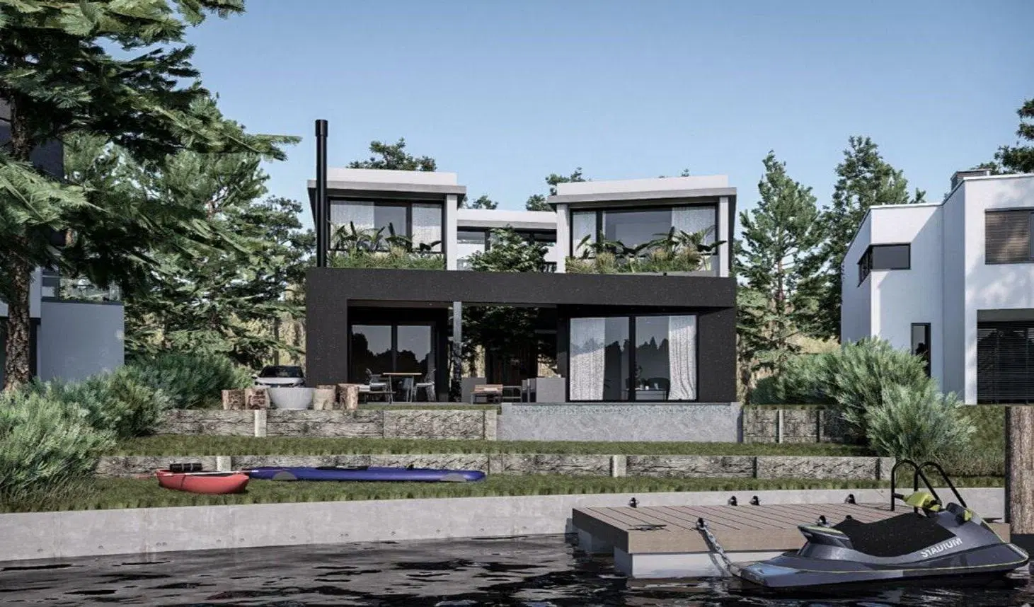 VENTA CASA 5 AMB A ESTRENAR CON MUELLE PILETA BARRIO CANAL-FINANCIA 2