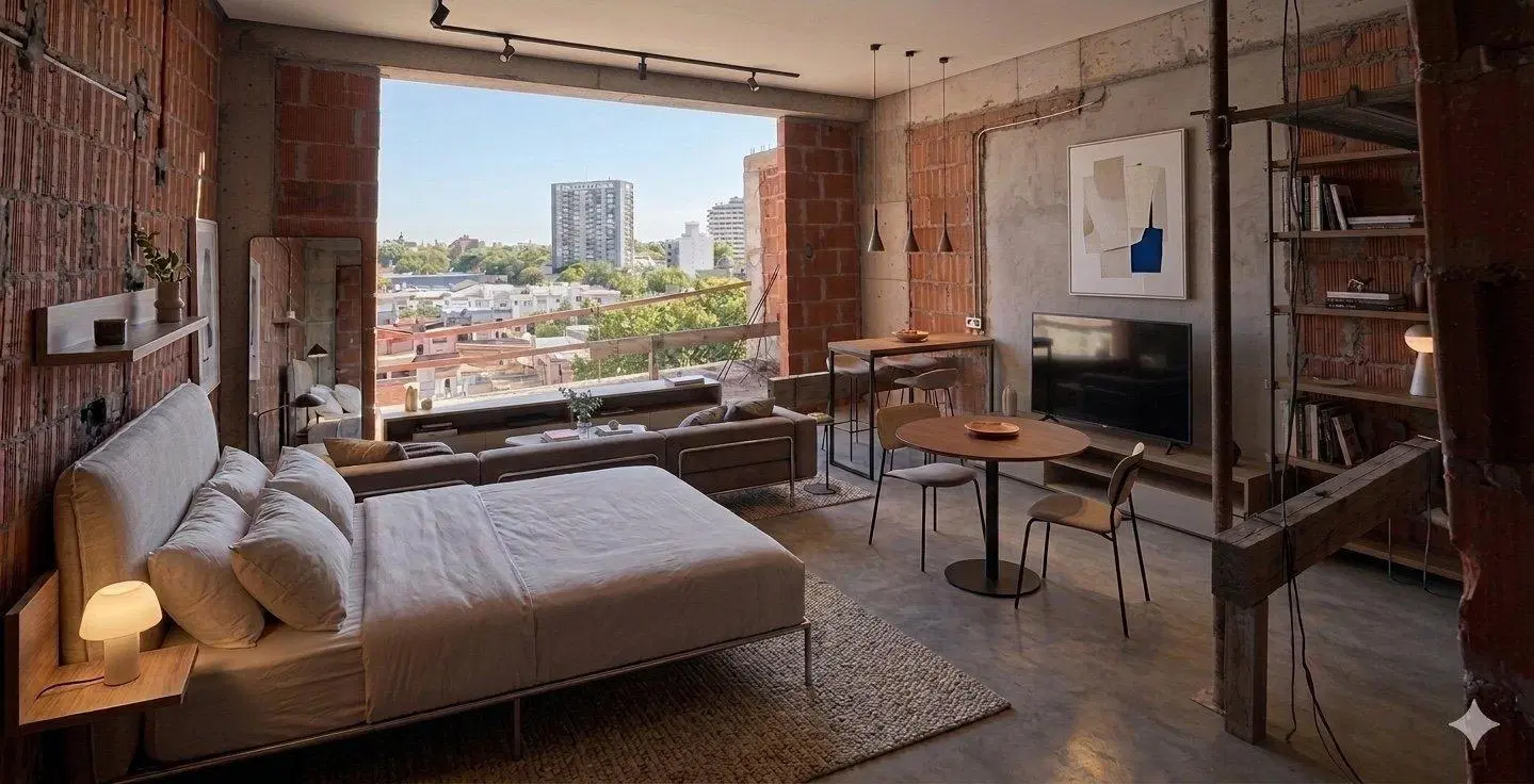 VENTA DE DEPARTAMENTO  MONOAMBIENTE- EN VILLA ORTUZAR -A ESTRENAR 2