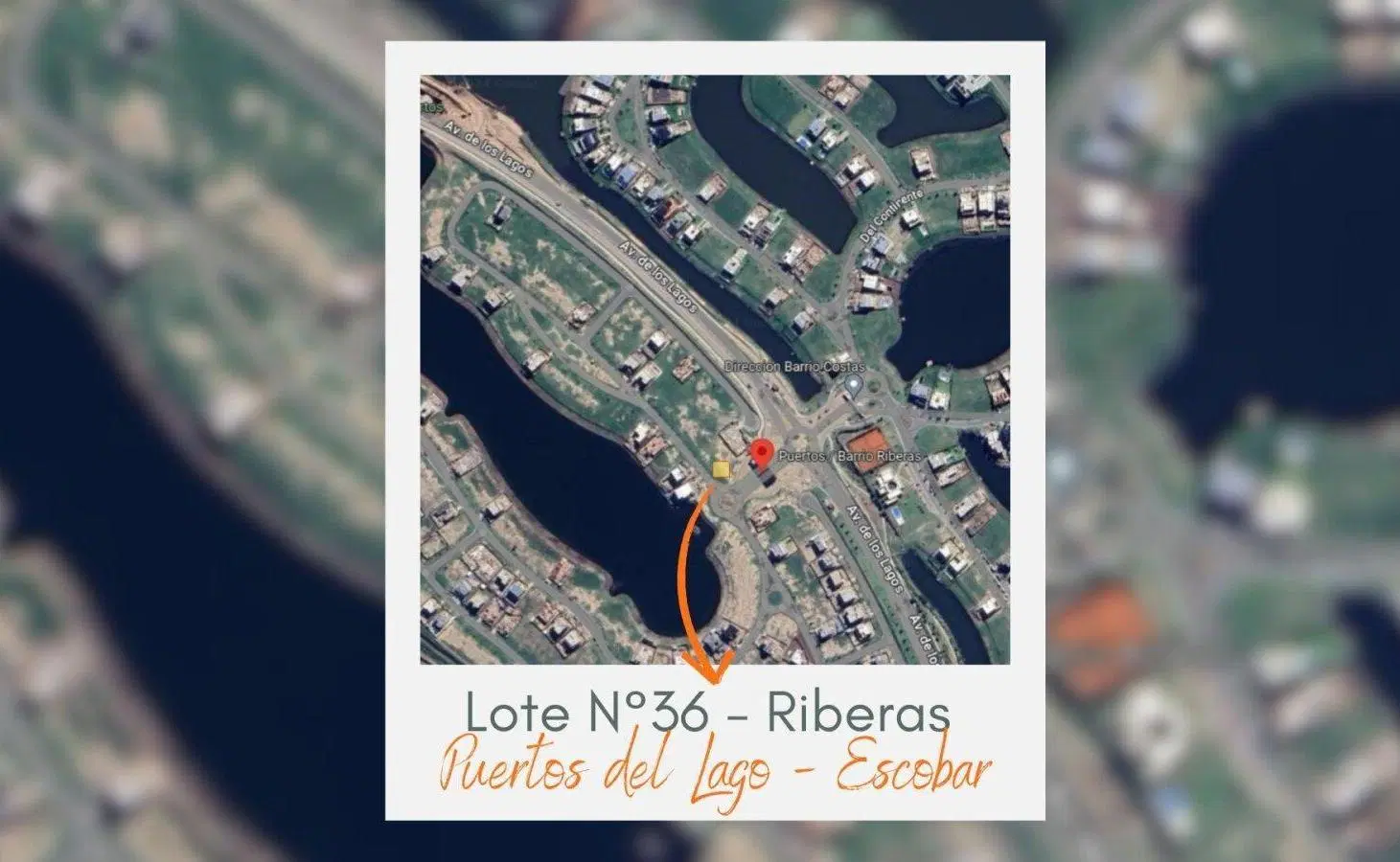 Venta Lote Interno Riberas Puertos del lago Escobar 100% Financiado 2