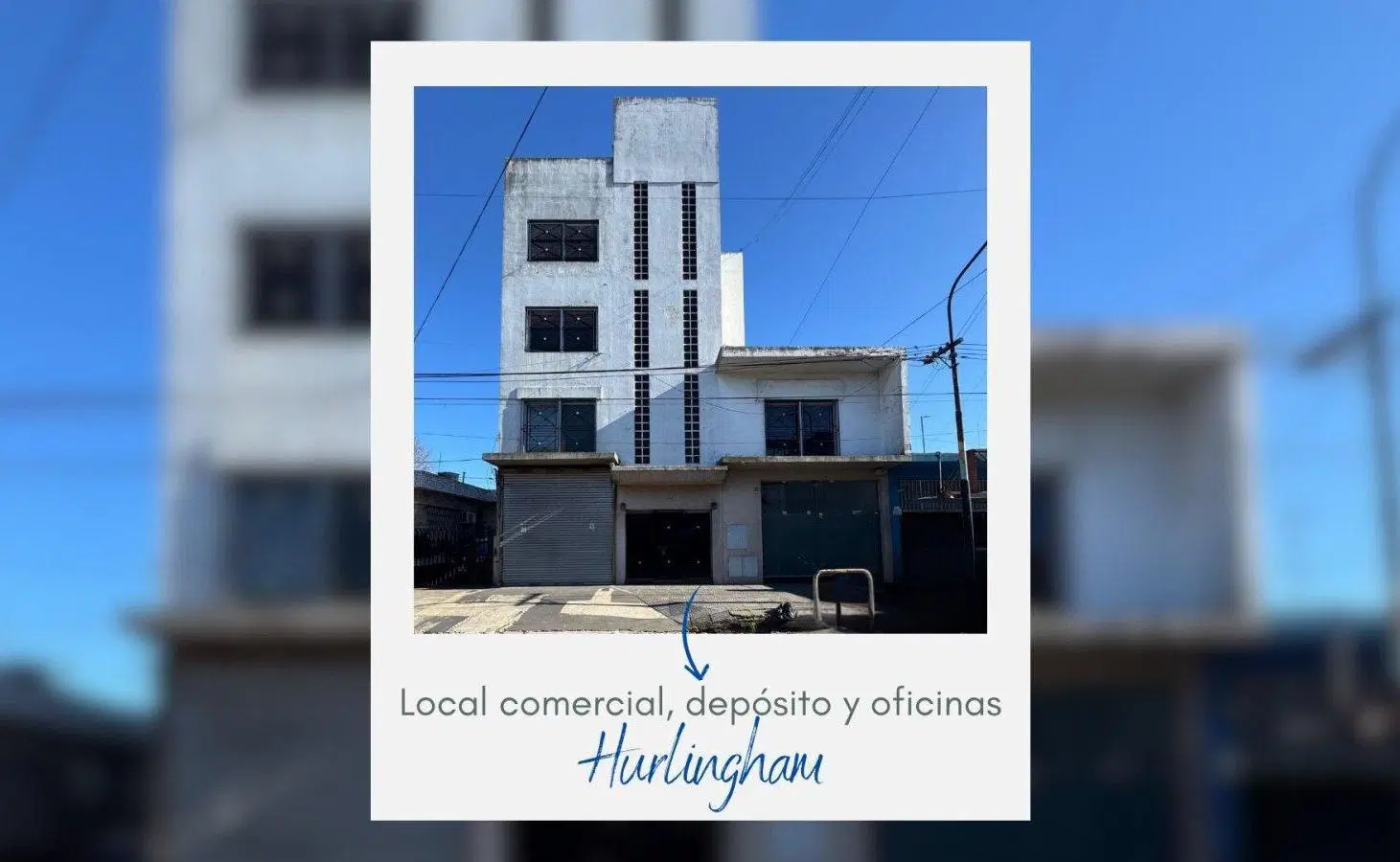 Edificio 4 plantas en alquiler Hurlingham zona comercial 4