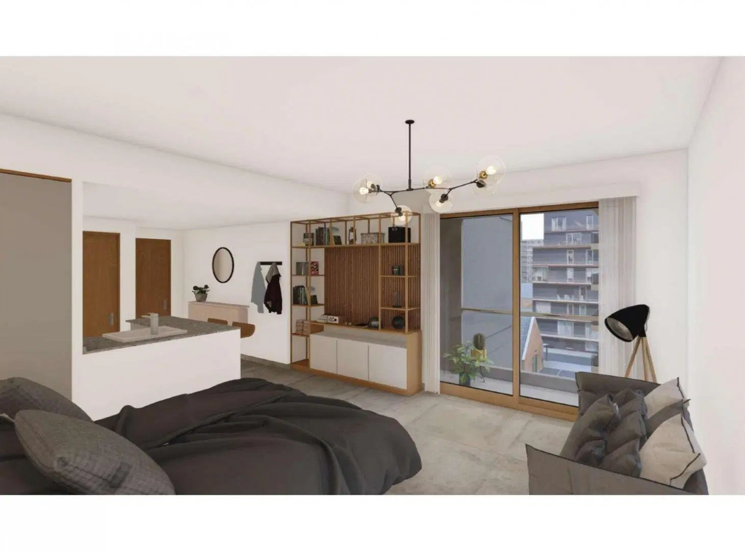 Venta Monoambiente a Estrenar en Villa Pueyrredón. 2