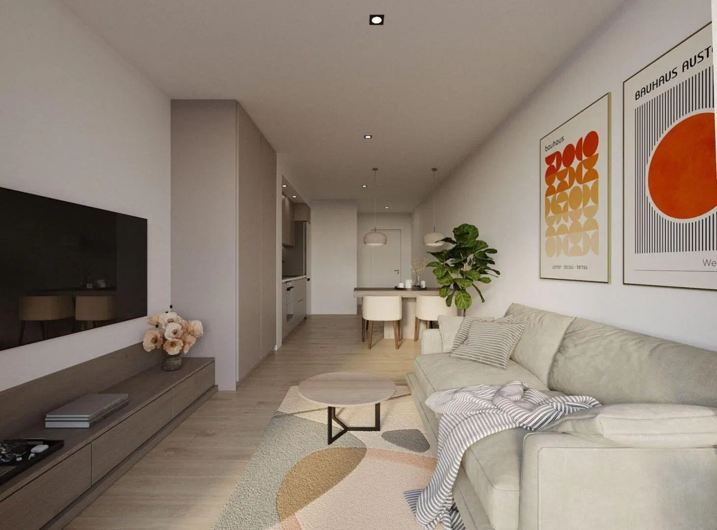 Venta Depto. 2 amb. Piso 1 Depto. E – Belgrano 5