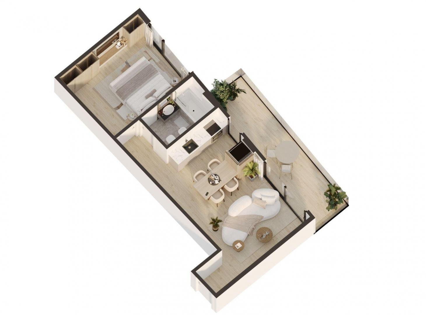 Foto de Venta Depto Monoambiente Balcón – Belgrano, imagen 3