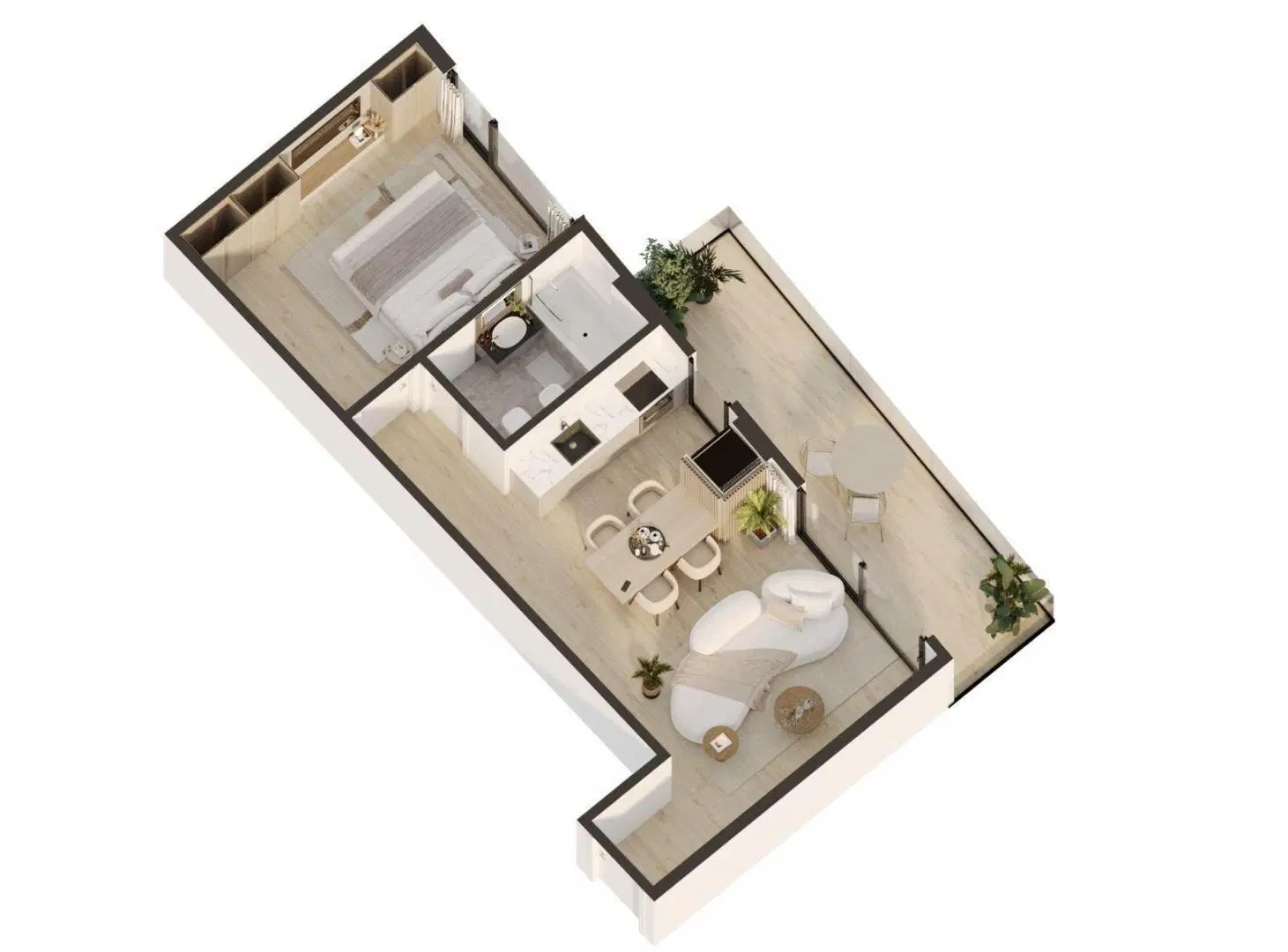 Venta Depto Monoambiente Balcón – Belgrano 3