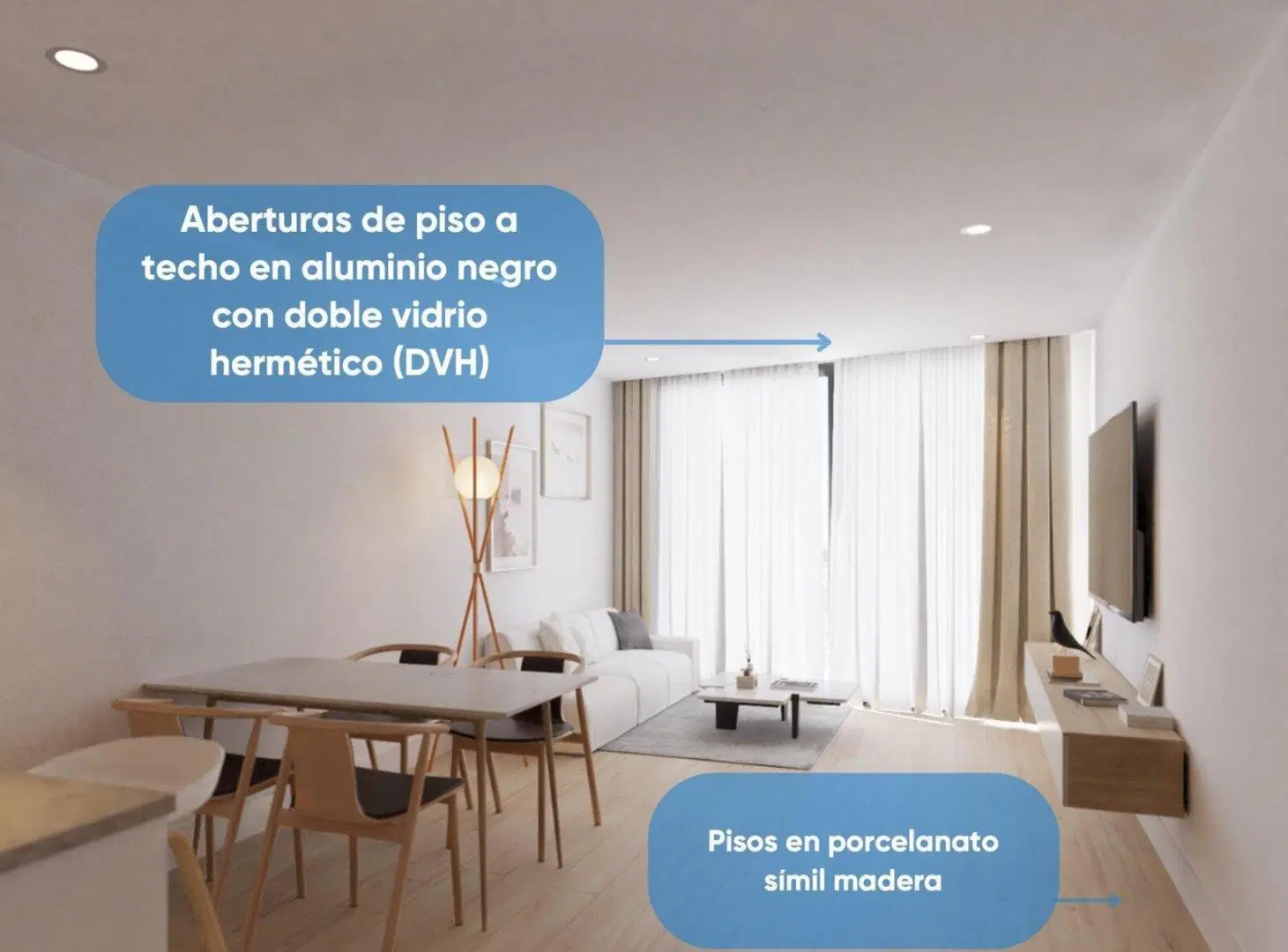 Depto en VENTA 2 ambientes en Palermo 4