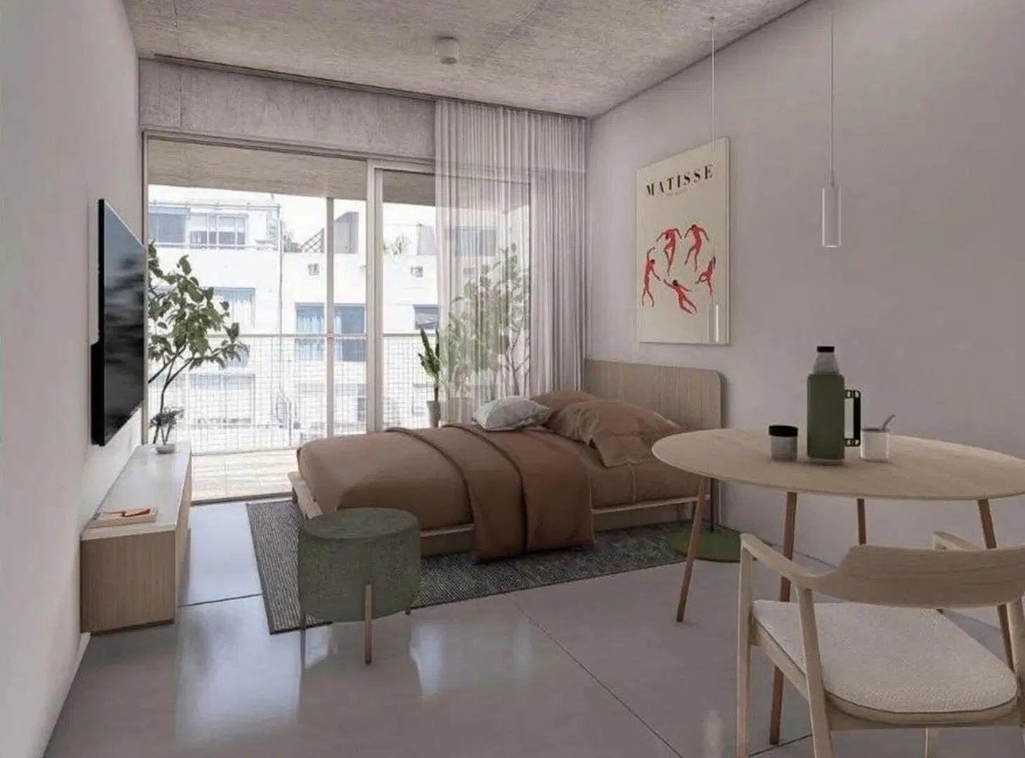 Venta departamento 2 ambientes en Colegiales con balcón al frente 5