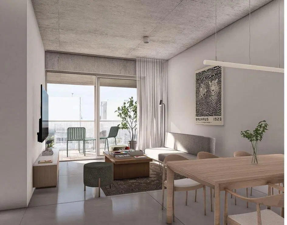 Venta departamento 2 ambientes en Colegiales con balcón al frente 8