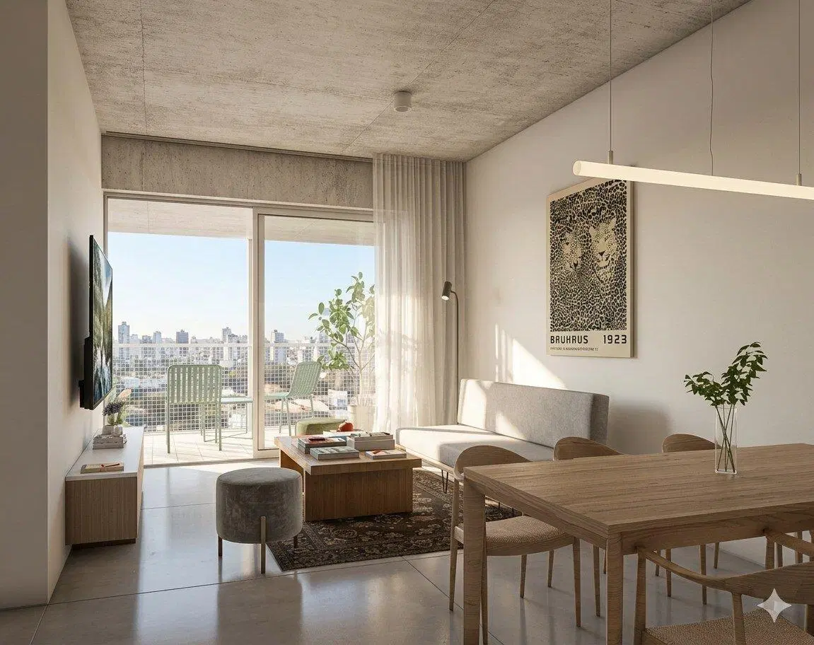 Venta departamento 2 ambientes en Colegiales con balcón al frente 2