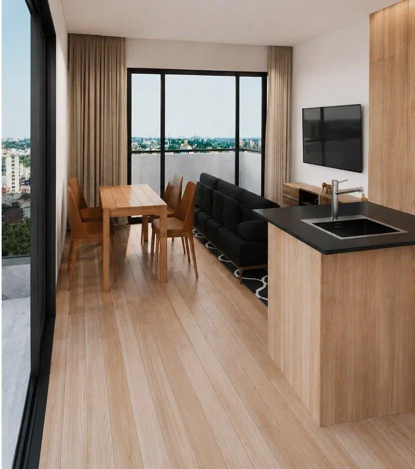 Venta de pozo Monoambiente moderno con balcón - Núñez 4