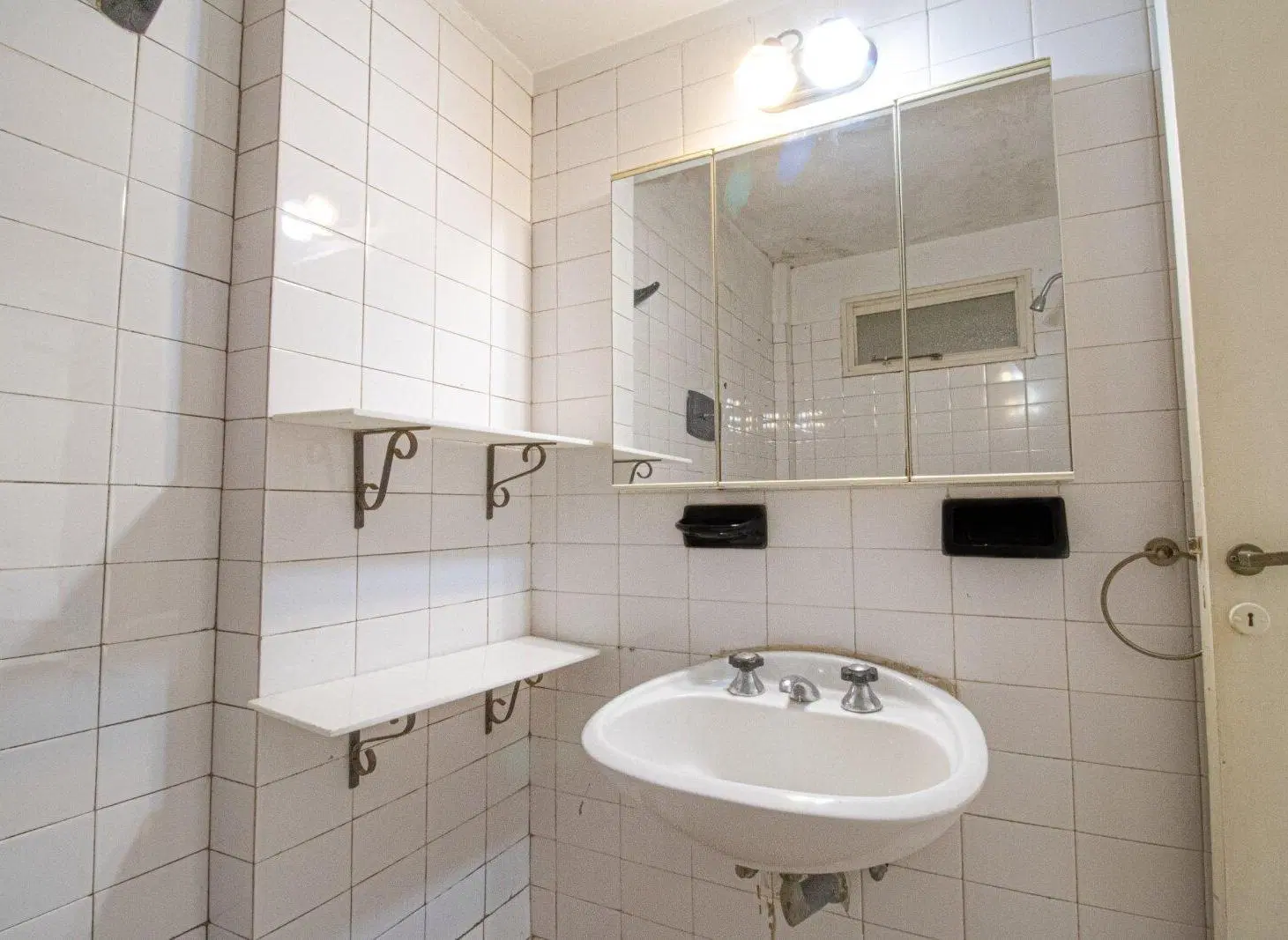 Departamento 2 ambientes en Caballito con balcon corrido 4