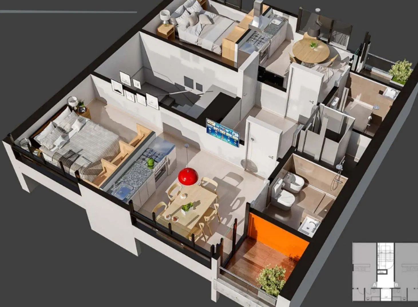 VENTA DEPARTAMENTO- BALVANERA - MONOAMBIENTE CON BALCON 3