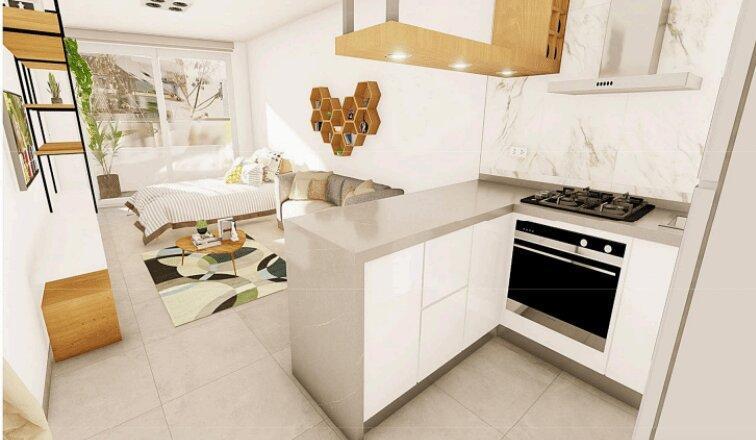 Foto de VENTA DEPTO 3 AMBIENTES EN CONSTRUCCIÓN CON BALCÓN - PALERMO, imagen 1