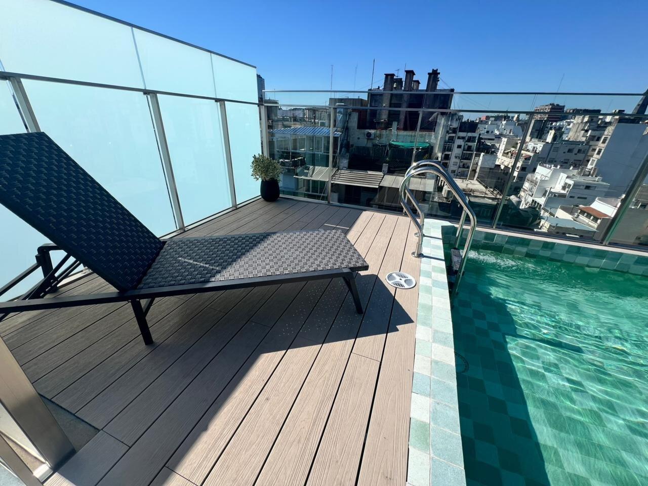 Foto de Venta departamento monoambiente con patio nuevo a estrenar Barrio norte, imagen 5