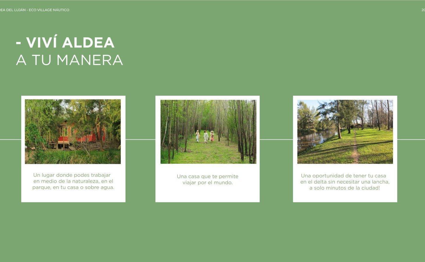 Foto de Venta Barrio Aldea del Lujan Lotes Eco Village Natural dique Lujan, imagen 3