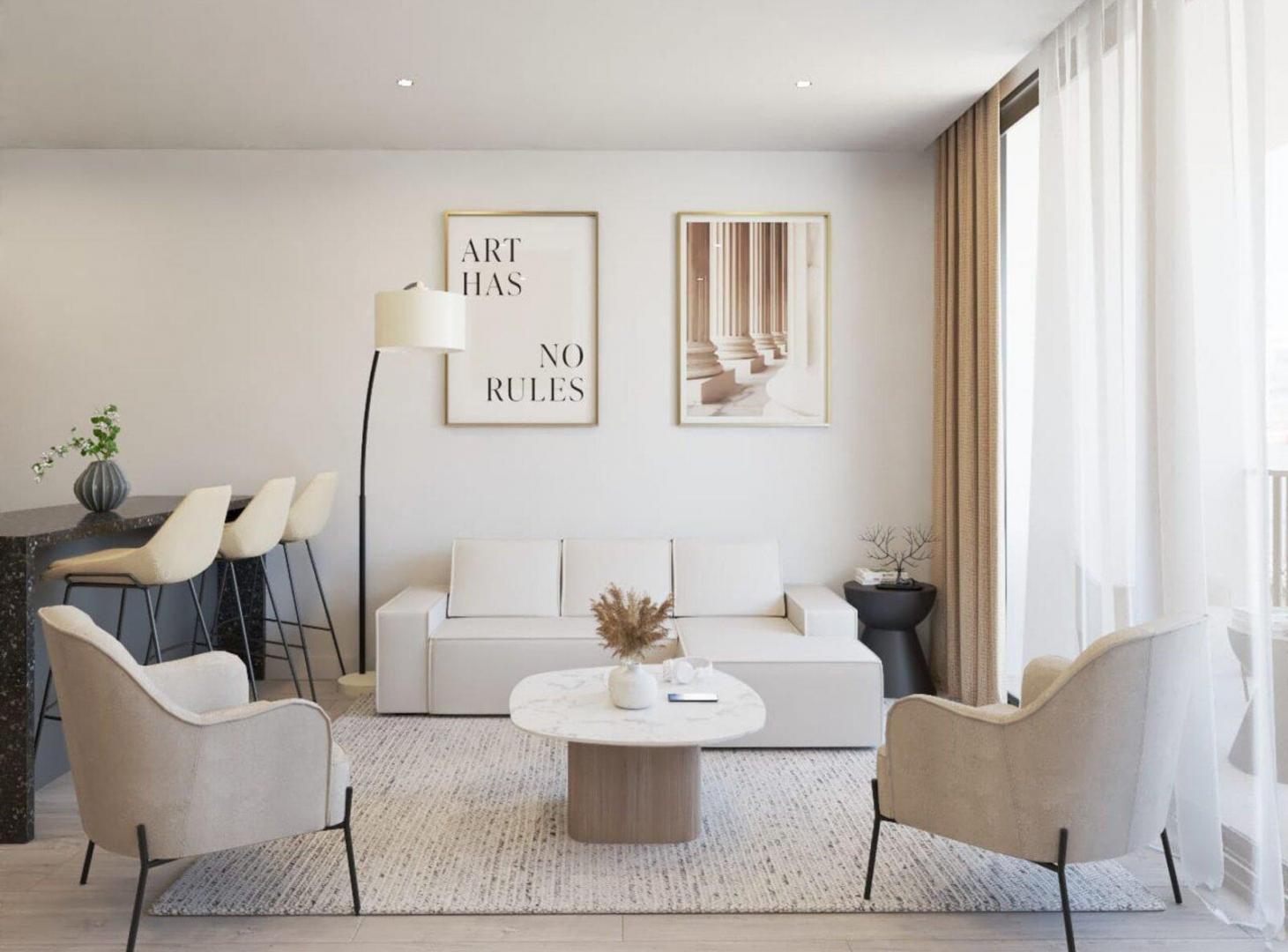 Foto de VENTA DPTO CONSTRUCCION EN ALMAGRO FINANCIA, imagen 3