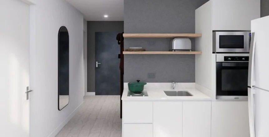 Foto de Venta Depto 2 amb 6to piso en construción c/balcón - Nuñez, imagen 4