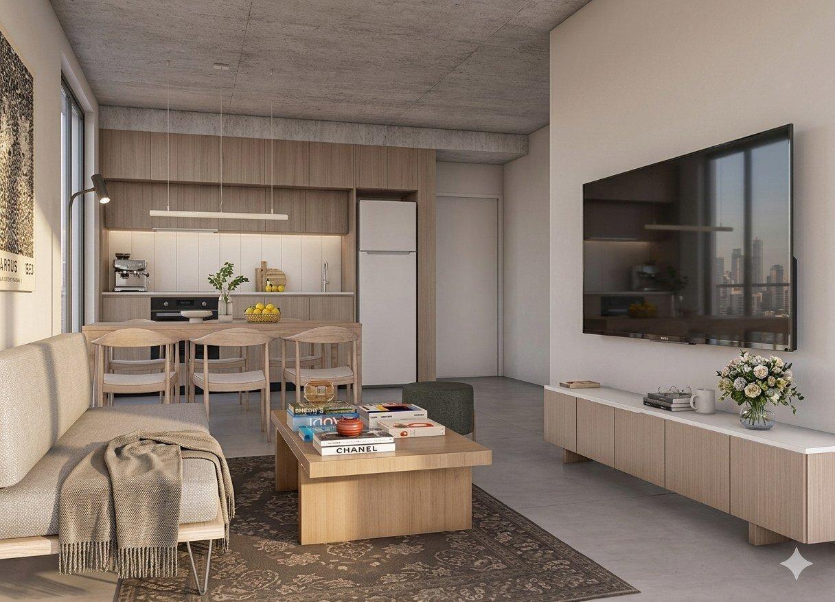 Foto de Venta depto. 2 amb. en Colegiales con balcón al frente - Entrega Julio, imagen 4