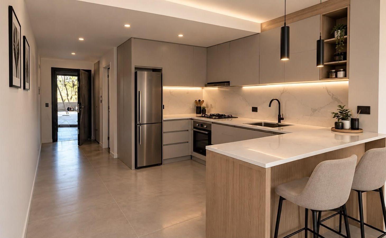 Foto de VENTA DEPTO 2 AMBIENTES A ESTRENAR CON BALCON Y BAULERA, VILLA URQUIZA., imagen 2